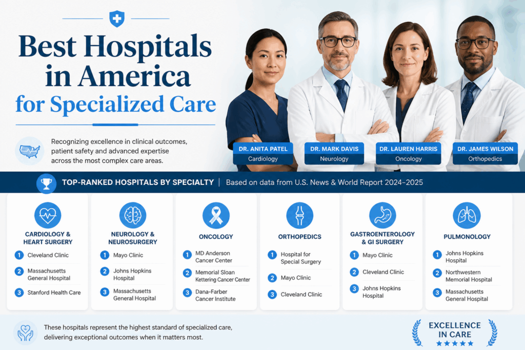 Best Hospitals in America for Specialized Care
