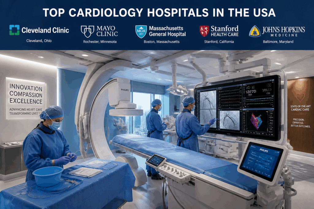 Top Cardiology Hospitals in the USA